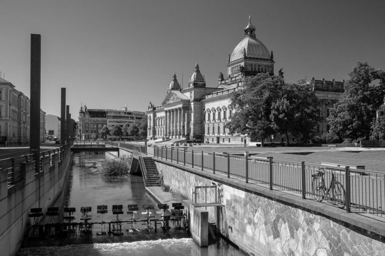 river elstermühlgraben with the federal administrative court