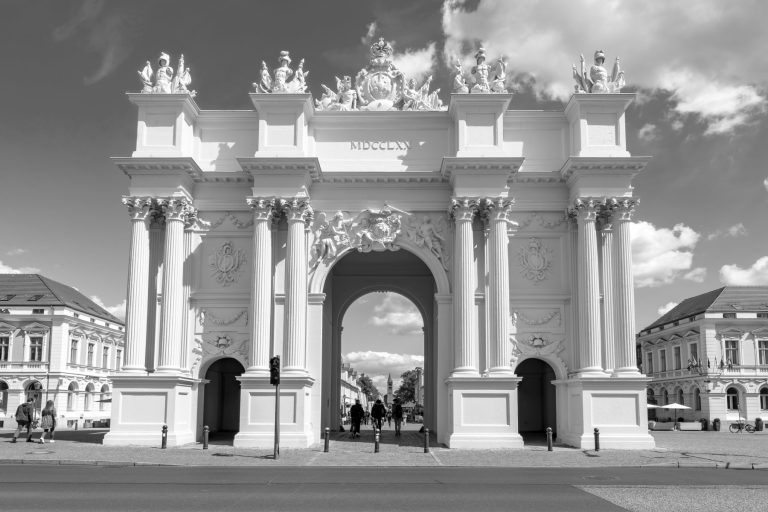 Brandenburg Gate (Brandenburg Gate) in Porsdam, Germany