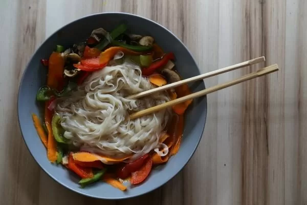 Vegan-asiatische Köstlichkeiten